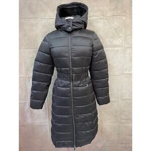 Ted Baker Aliciee Women's Padded Coat Hooded Black Size 0